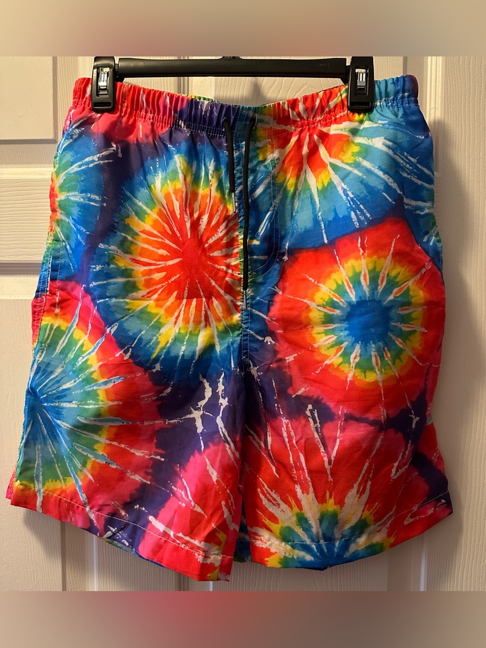 Tie-Dye Multicolor Men Swim Shorts